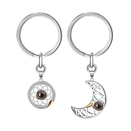 Serabloom - SunMoon Magnet Keychain