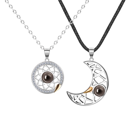 Serabloom- SunMoon Magnet Necklace