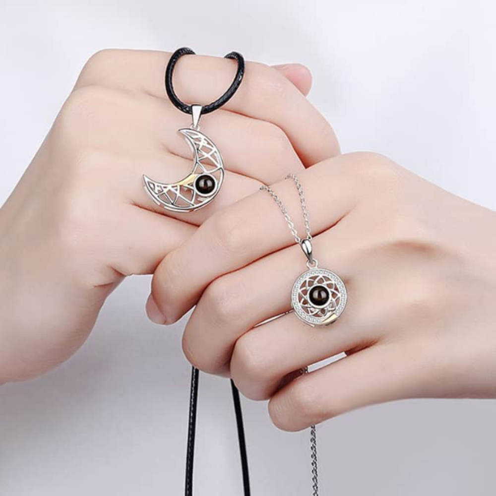 Serabloom- SunMoon Magnet Necklace