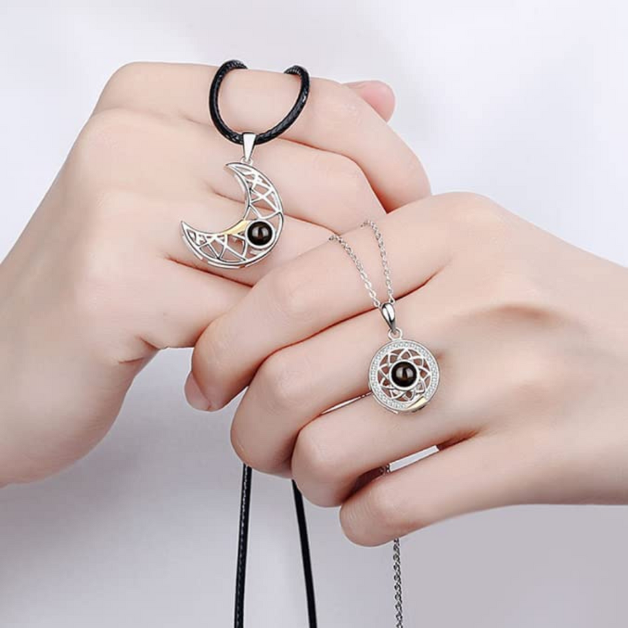 Serabloom- SunMoon Magnet Necklace