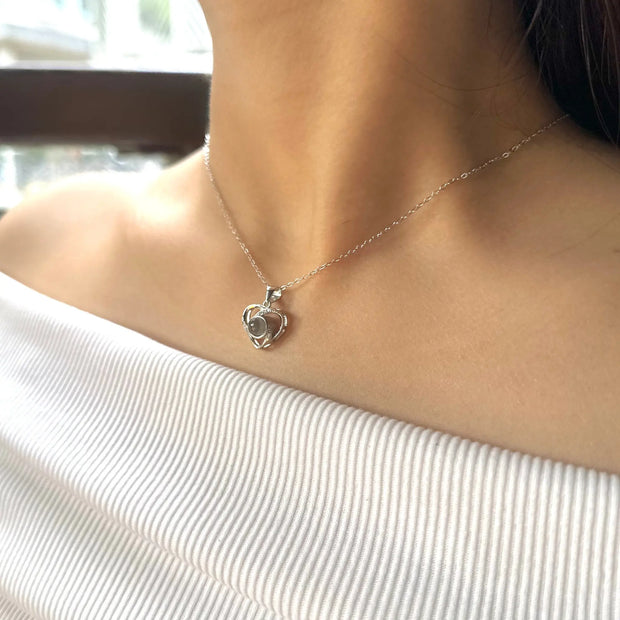 Serabloom- Heart Memory Necklace