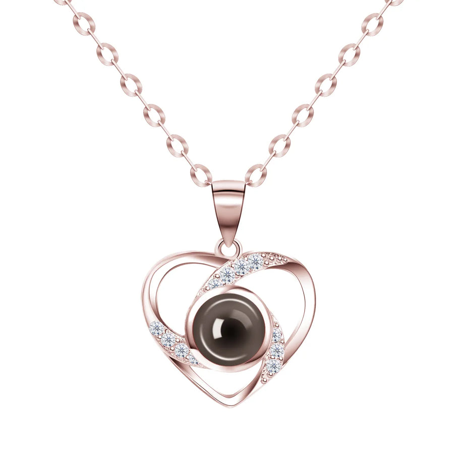 Serabloom- Heart Memory Necklace