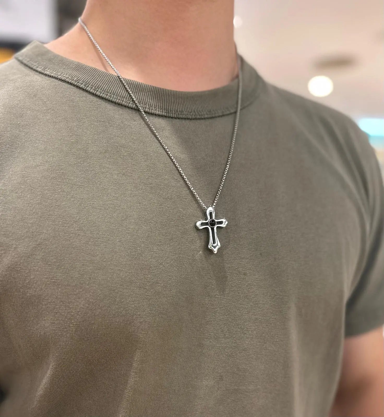 Serabloom - Shining Cross (Unisex) Necklace